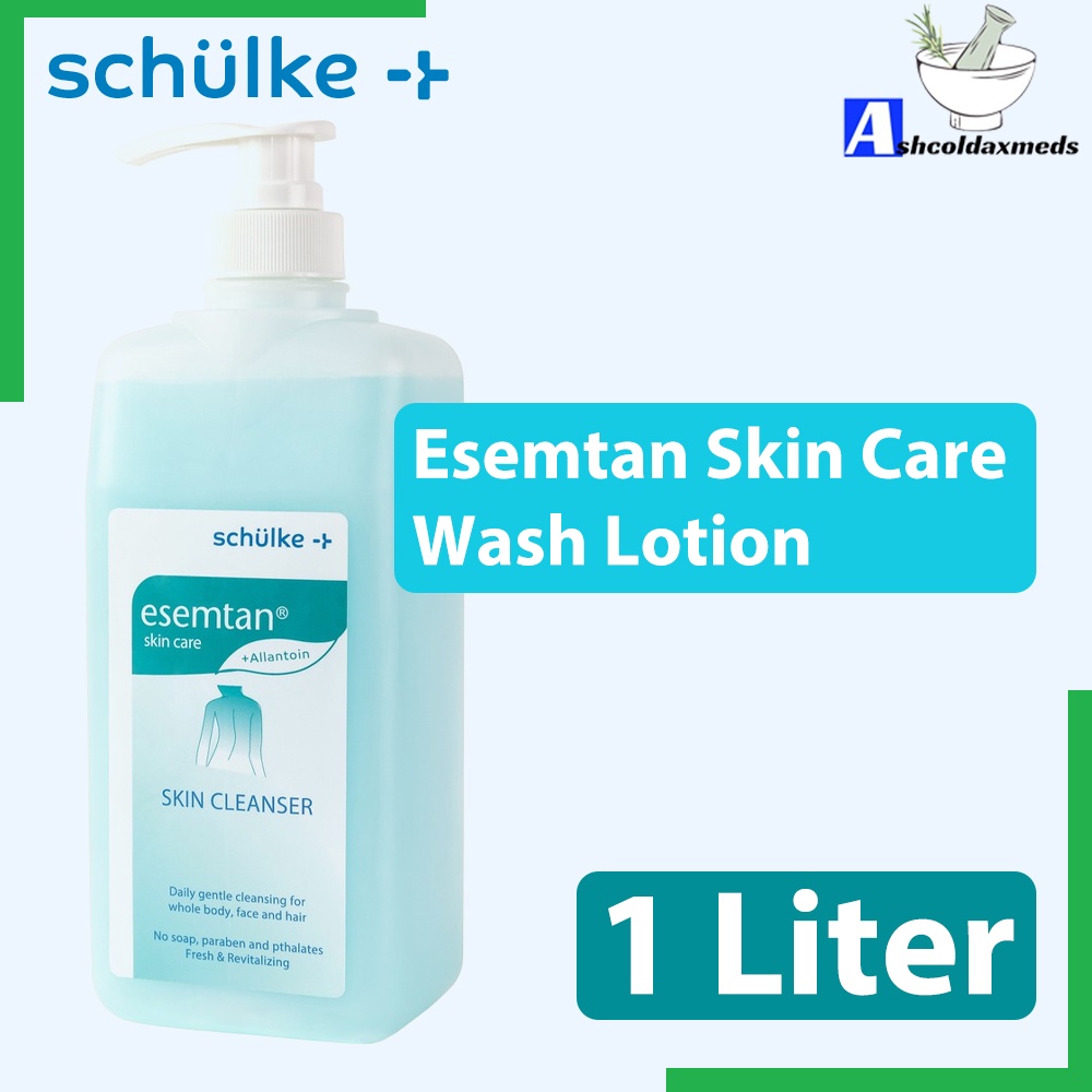 SCHULKE ESEMTAN SKIN CARE WASH LOTION 1 LITER EXP05 2025 Farmasi