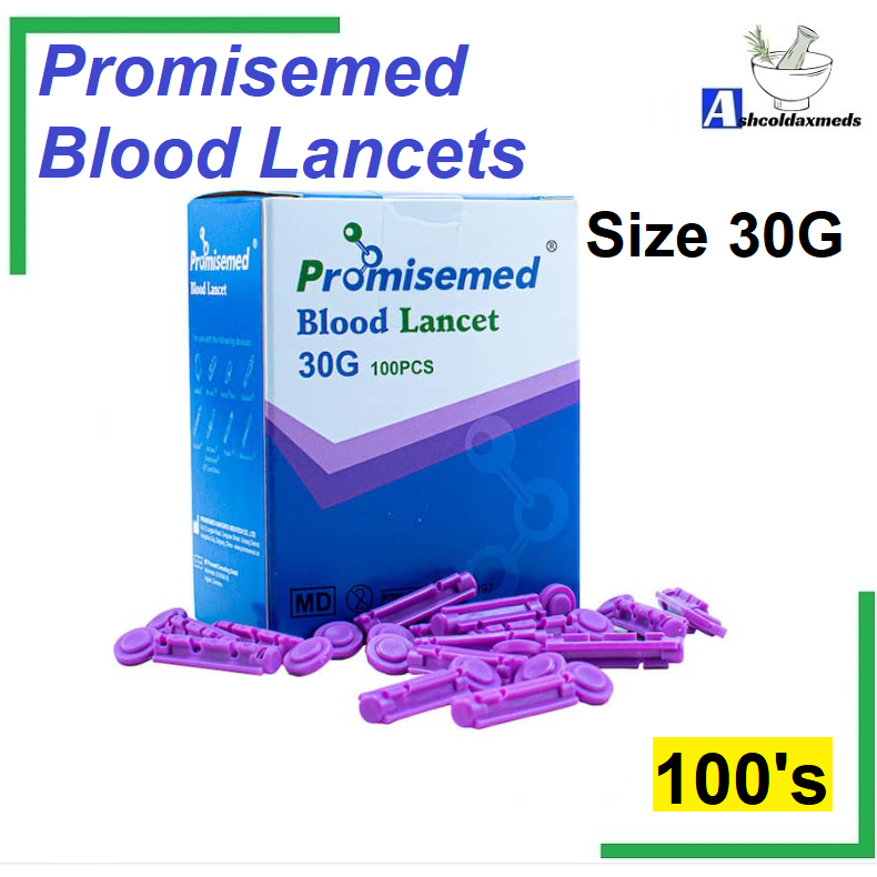 Promisemed Blood Lancet 30g 100pcs - Farmasi Limbongan