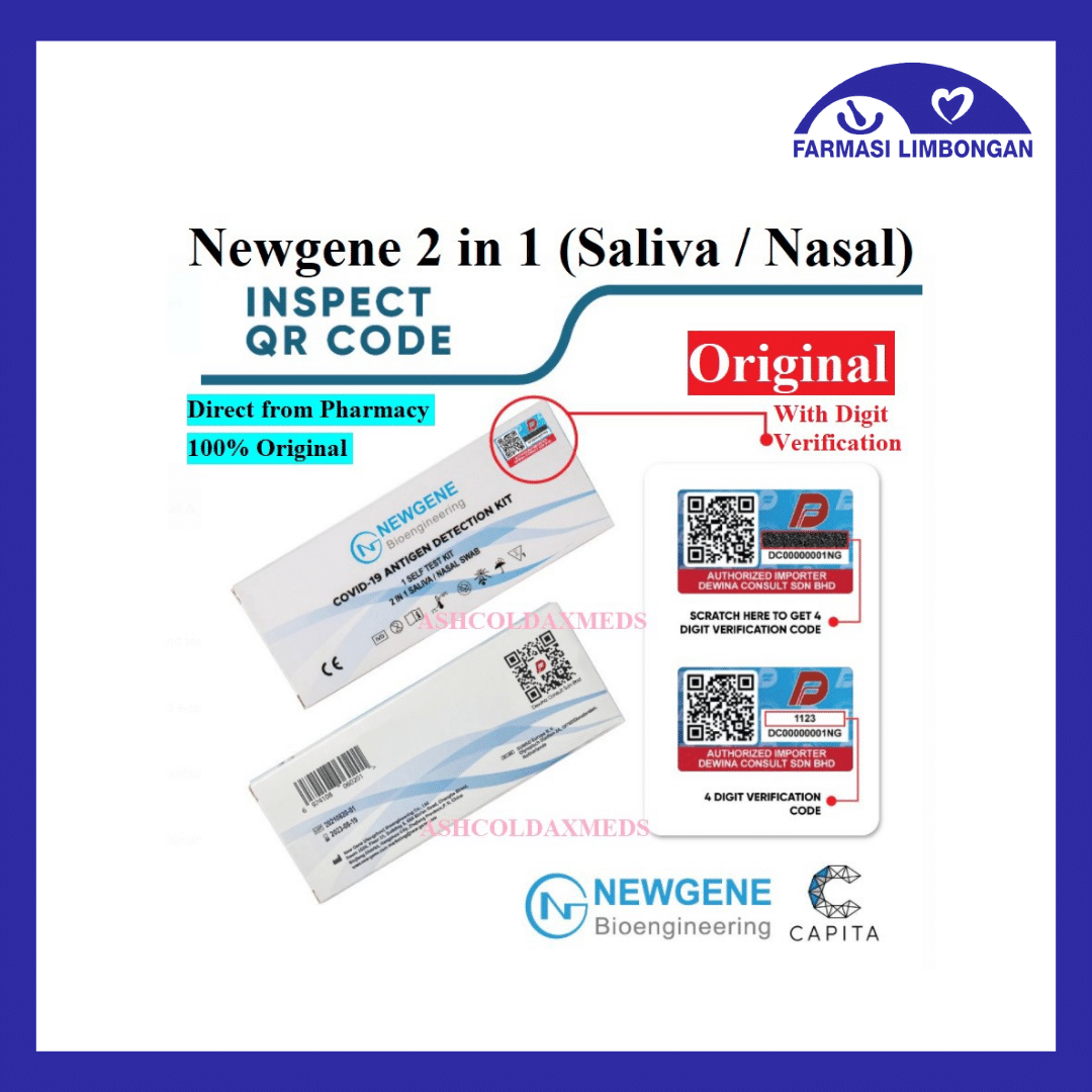 Covid19 Self Test Kit (Gmate/Salixium/Newgene/Longsee/ALLTest/Lyher/Ud