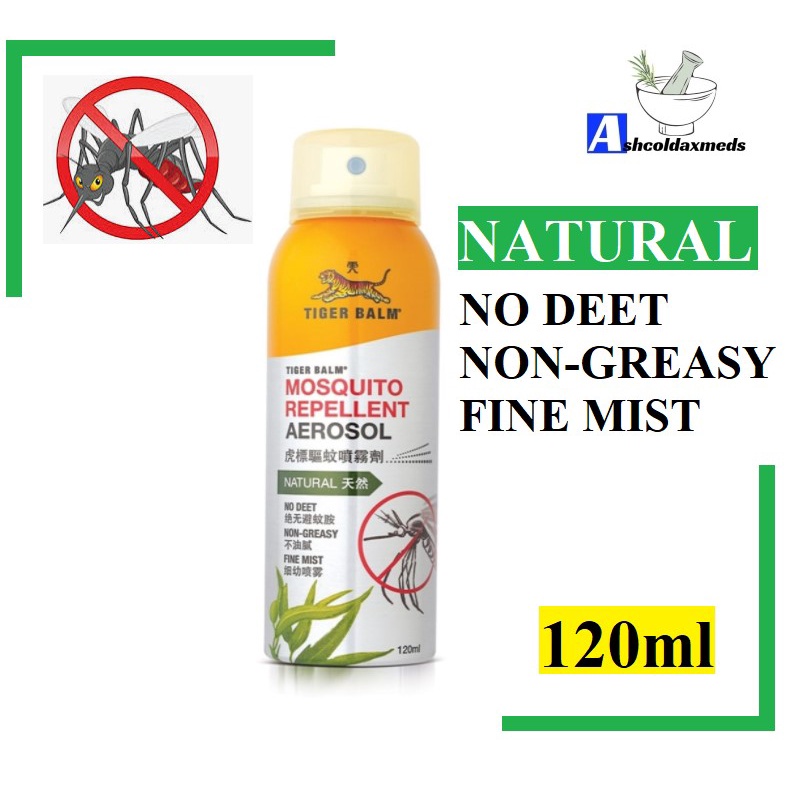 TIGER BALM Mosquito Repellent Aerosol Spray 120ml Farmasi Limbongan