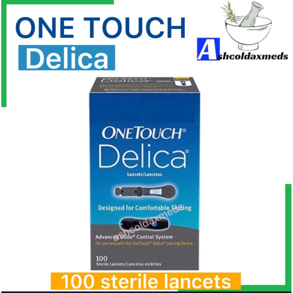 ONE TOUCH DELICA LANCETS 100'S Farmasi Limbongan