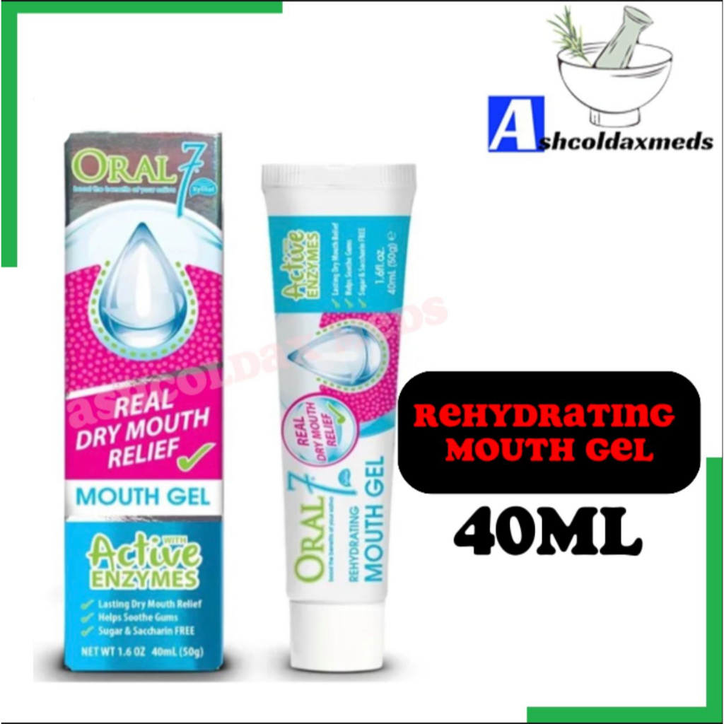 Oral 7 Moisturising Mouth Gel 50g (EXP 05/2025) Farmasi Limbongan